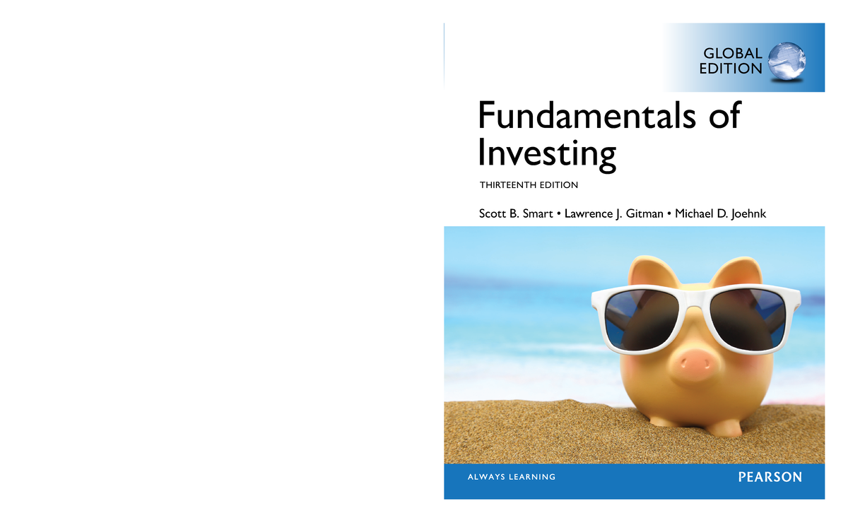 Ebook Sách Giáo Khoa AEP - GlobAl EdITIon Fundamentals Of Investing ...