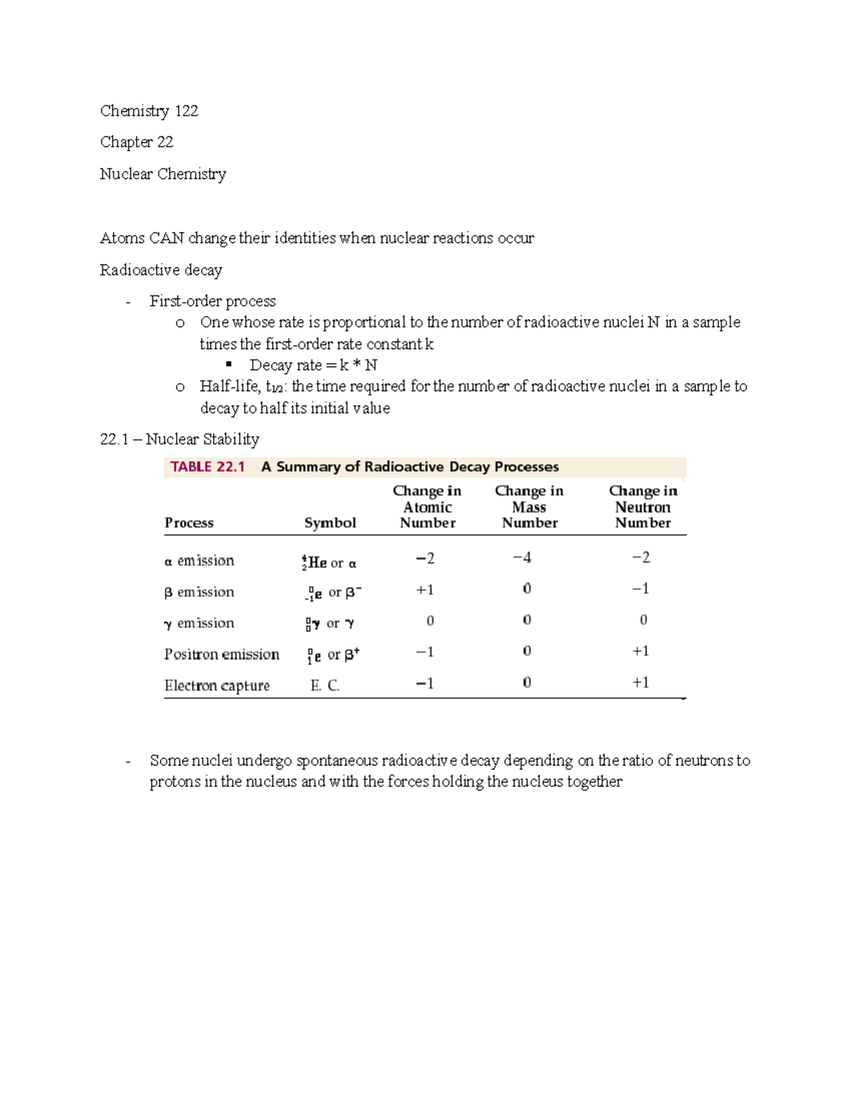Book Notes - Chapter 22 - Dr. Harmon Abrahamson - Chemistry 122 Chapter ...