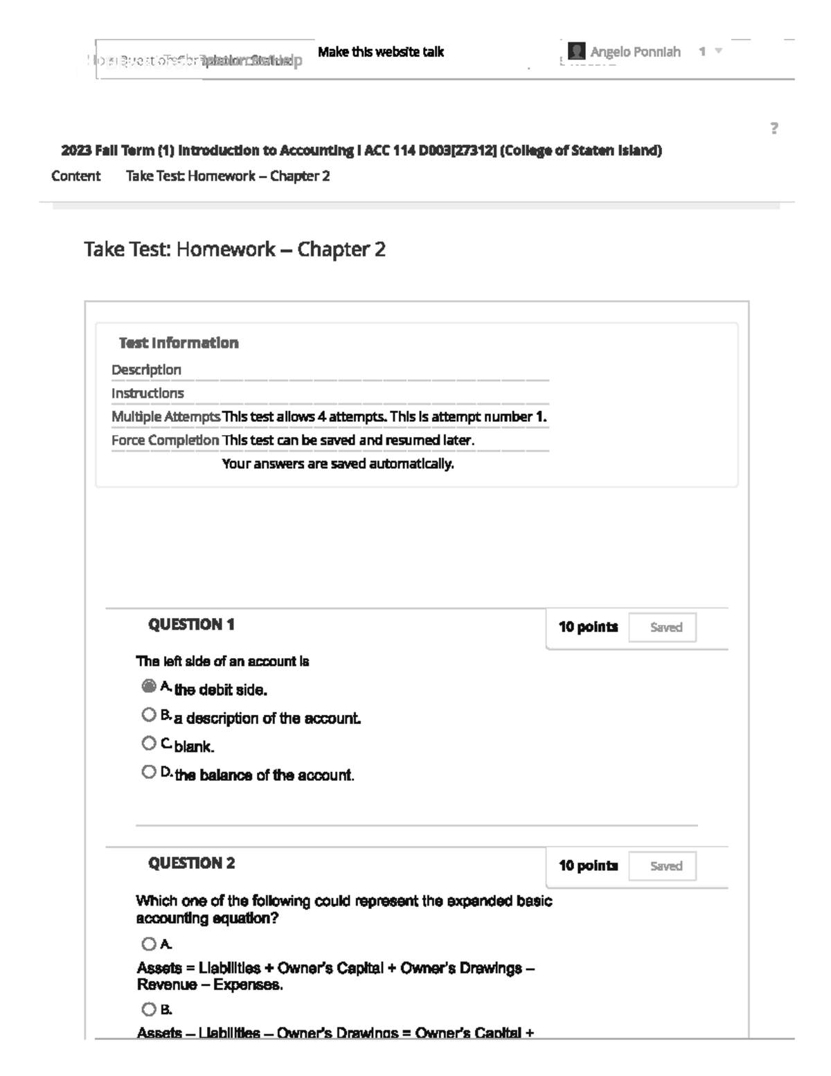 Lecture Notes 1 - Acc 122 - Studocu