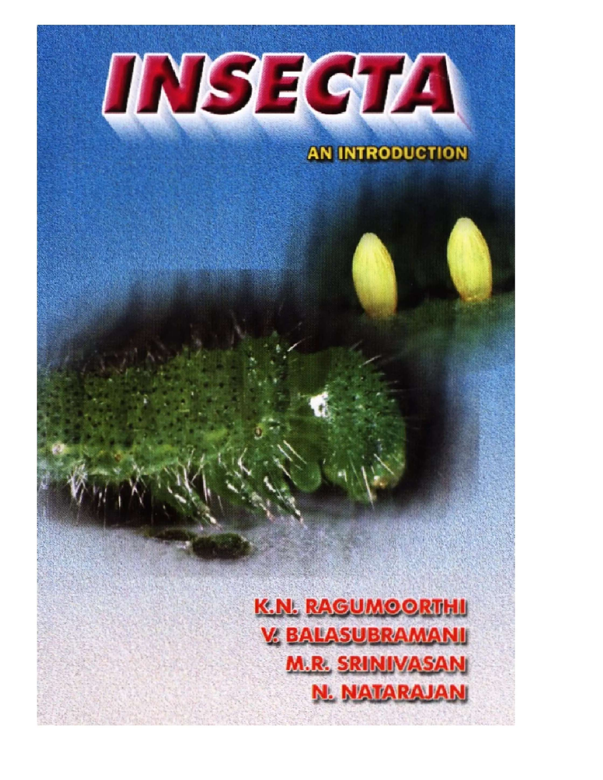Insecta print - This is a golden book for all the agri students ...
