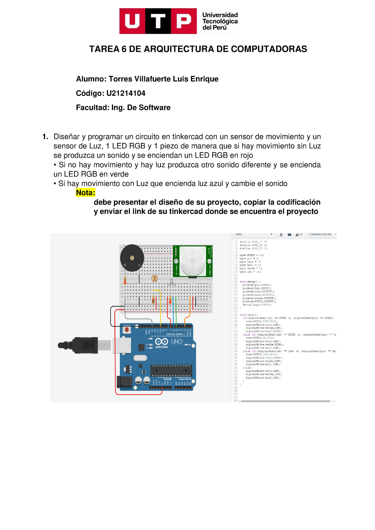 Tarea-6 - Tarea Semana 6 - Arquitectura De Computadoras - TAREA 6 DE ...