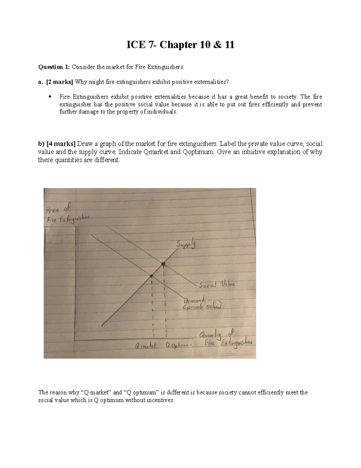 ICE7 Chapter 10 & 11ECON 1000 1 ICE 7 Chapter 10 & 11 Question 1