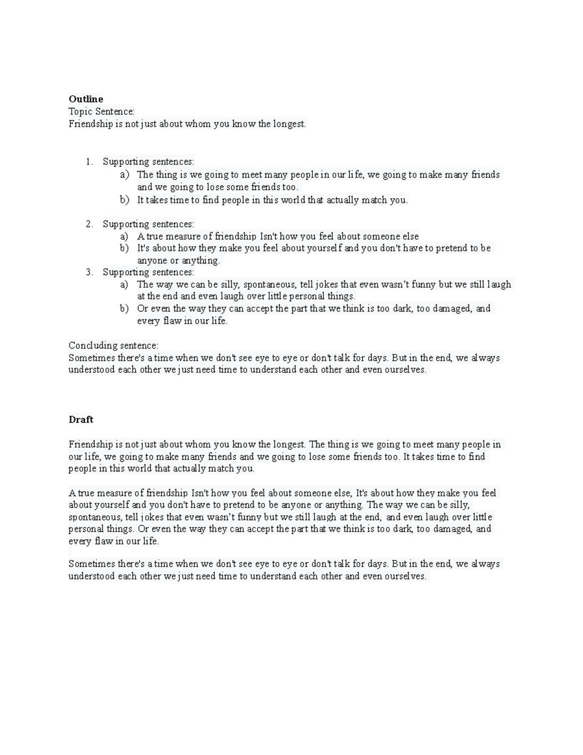 Paragraph writing cara membuat paragraf yang benar Outline Topic