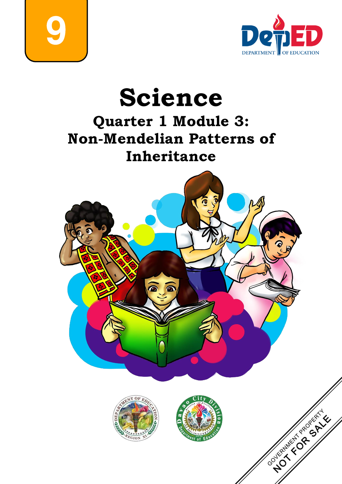 Q1 Science 9 Module 3 - Science Quarter 1 Module 3 : Non-Mendelian ...