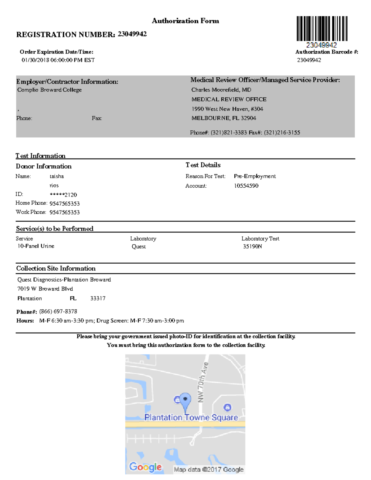 EDS Authorization Form 23049942 - Authorization Form REGISTRATION ...