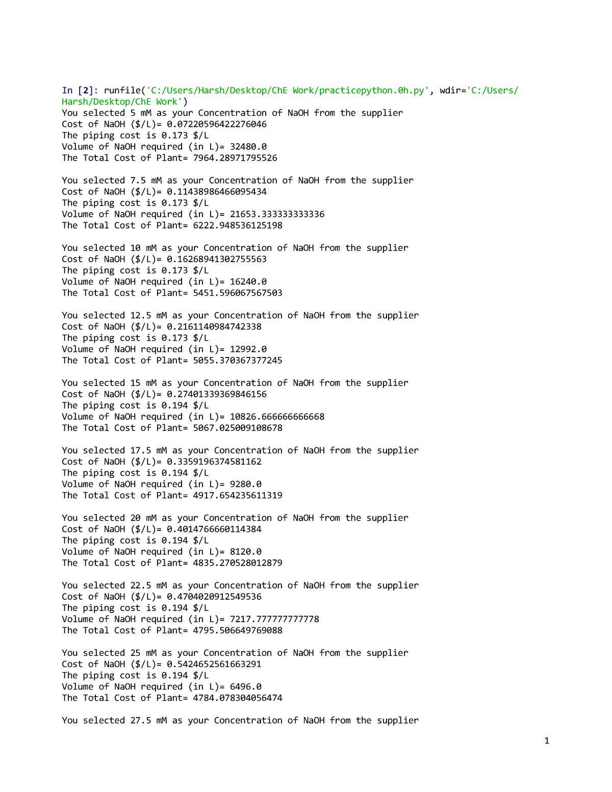 neutralization in python assignment expert