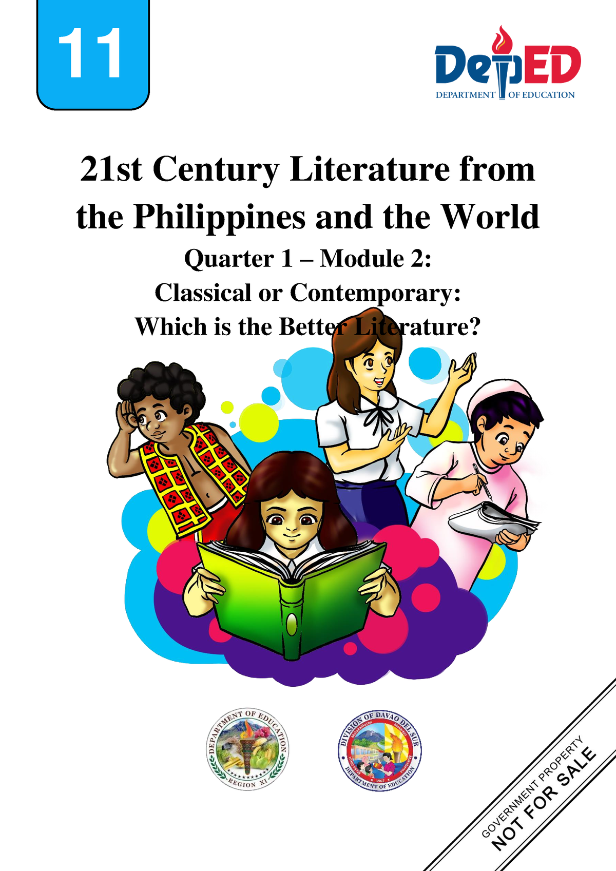 21st-century- Q1 M4 - dfgdfgdfg - 21st Century Literature from the  Philippines and the World Quarter - Studocu