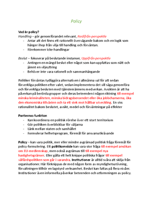 [Solved] Ge Empiriska Exempel Frn Media Rapportering P Lokal Niv ...