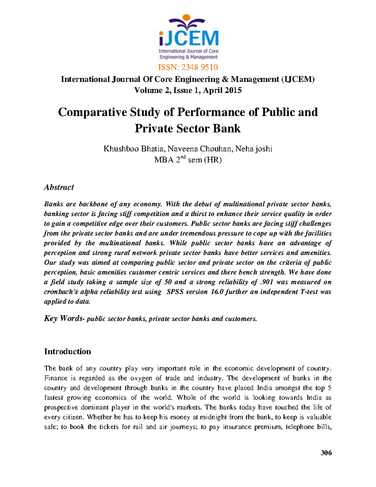 research paper on performance appraisal in banking sector