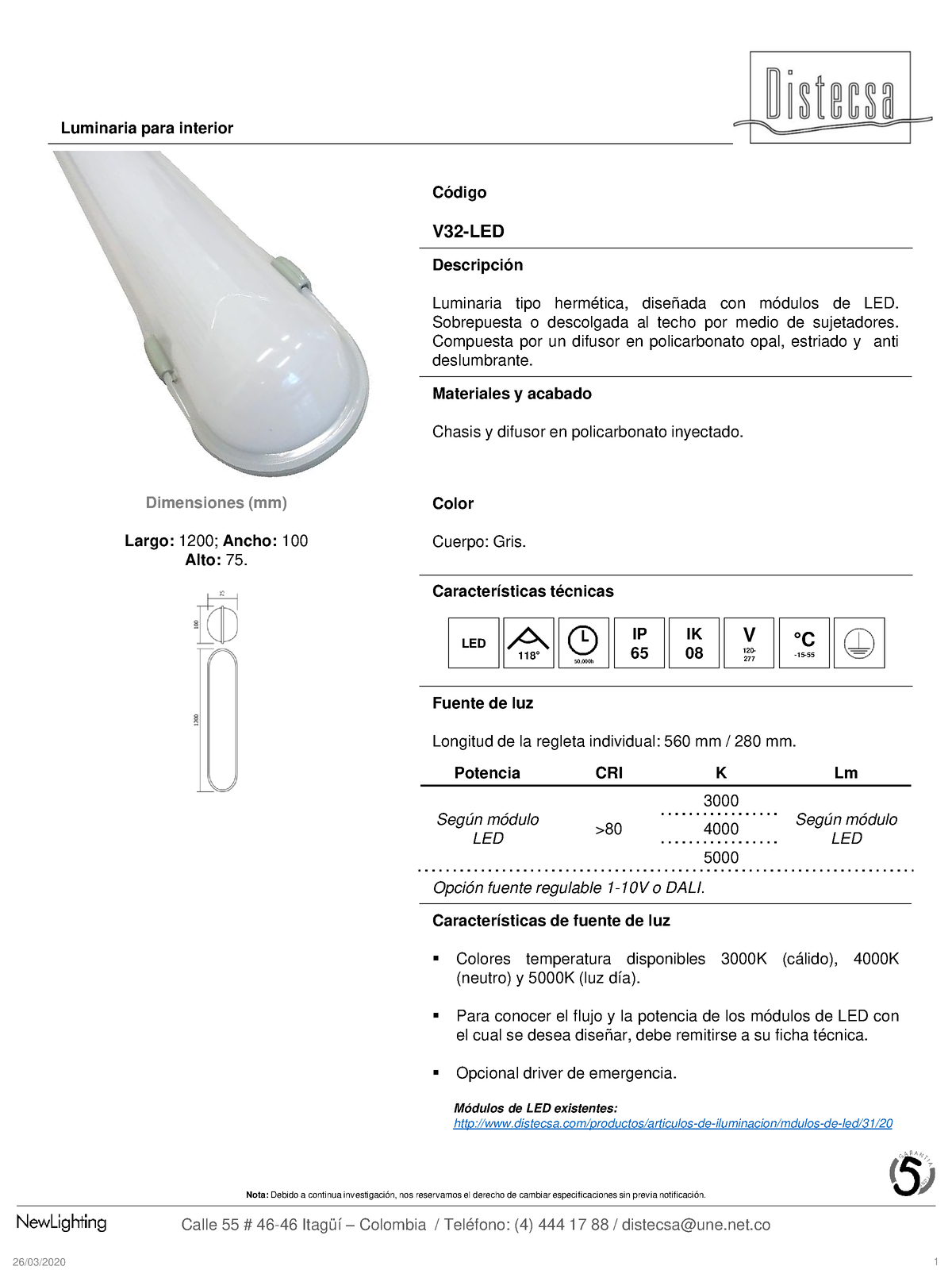 Distecsa Iluminación Led 