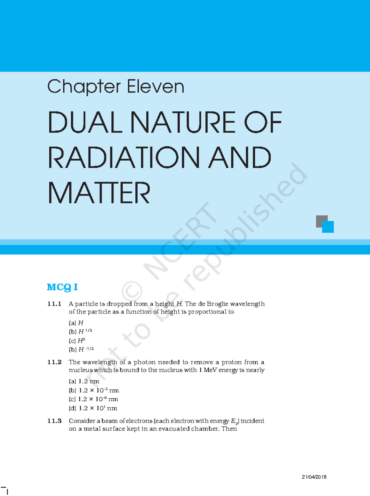 Chapter 11 Physics Exemplar Exemplar Problems Physics MCQ I 11 A chapter-11-physics-exemplar-exemplar-problems-physics-mcq-i-11-a
