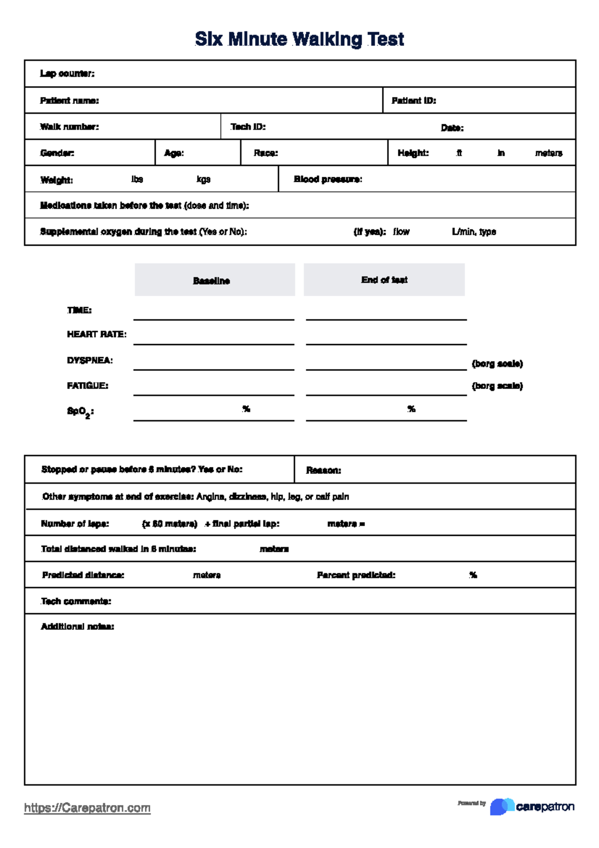 Six minute walk test - An outcome measure to assess endurance, walking ...