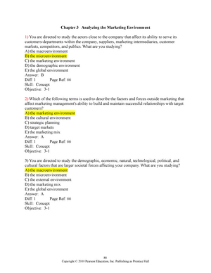 1 January 2020, questions and answers - Chapter 1 Marketing: Creating ...