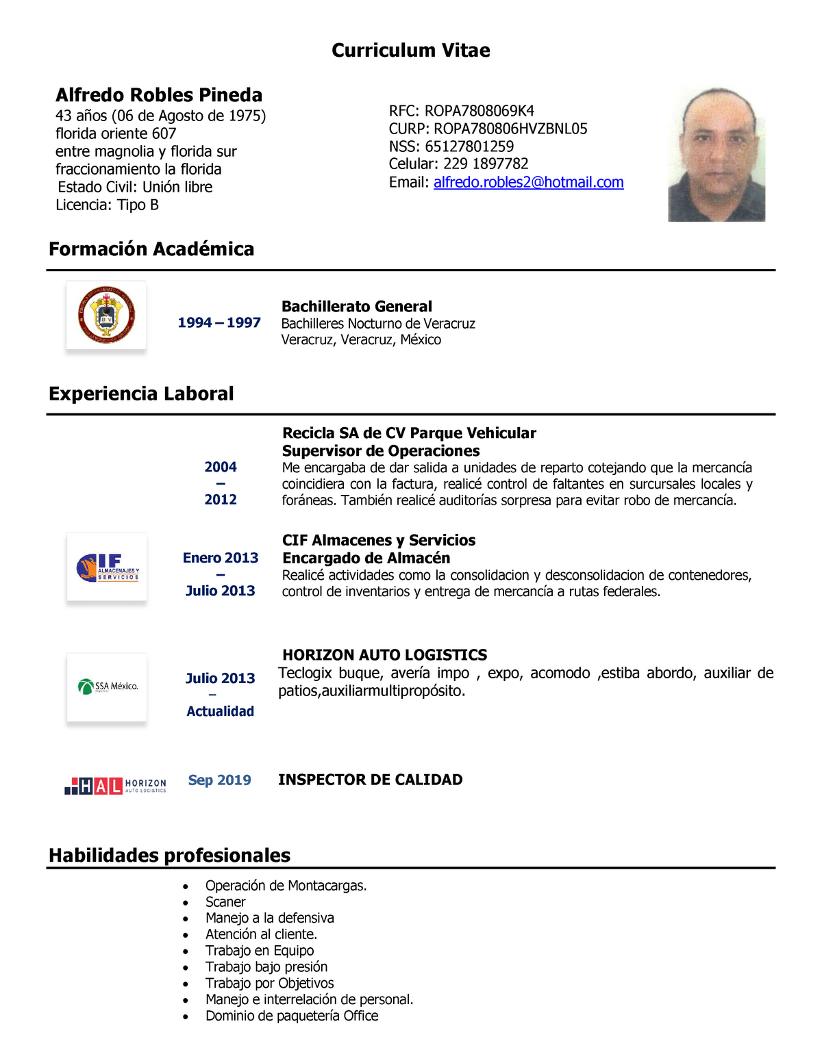 CV Alfredo Robles2021 ewaumwnwa 2021 ewaumwnwa - Curriculum Vitae ...