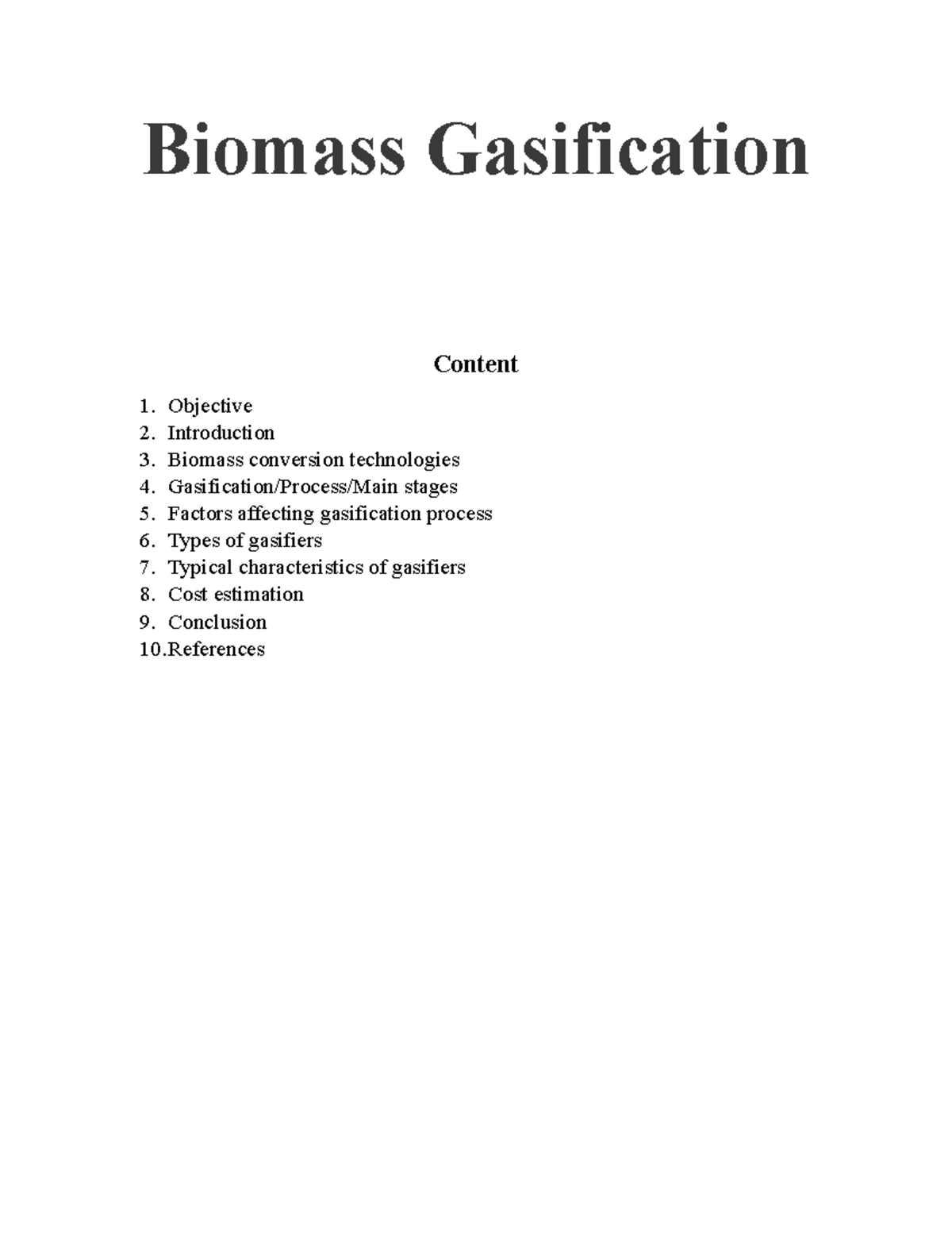 Biomass Gasification - Source: US-Pakistan Center Of Advanced Studies ...