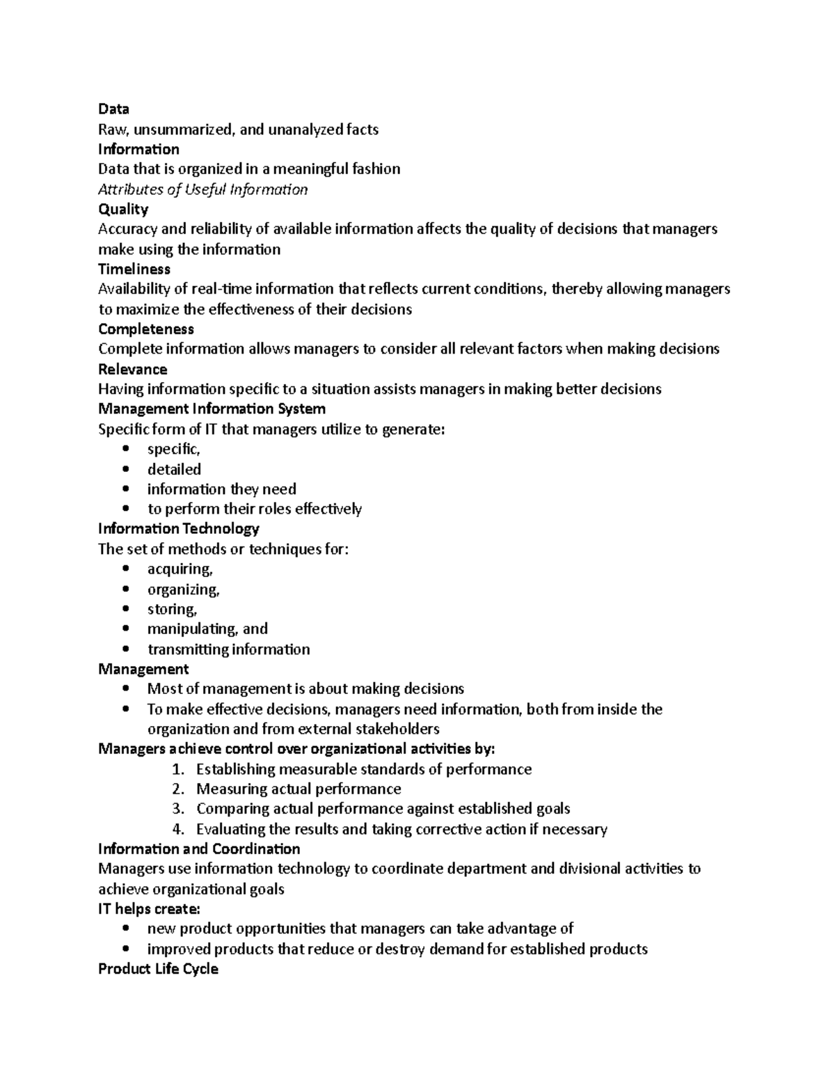 management-process-chapter-13-data-raw-unsummarized-and-unanalyzed