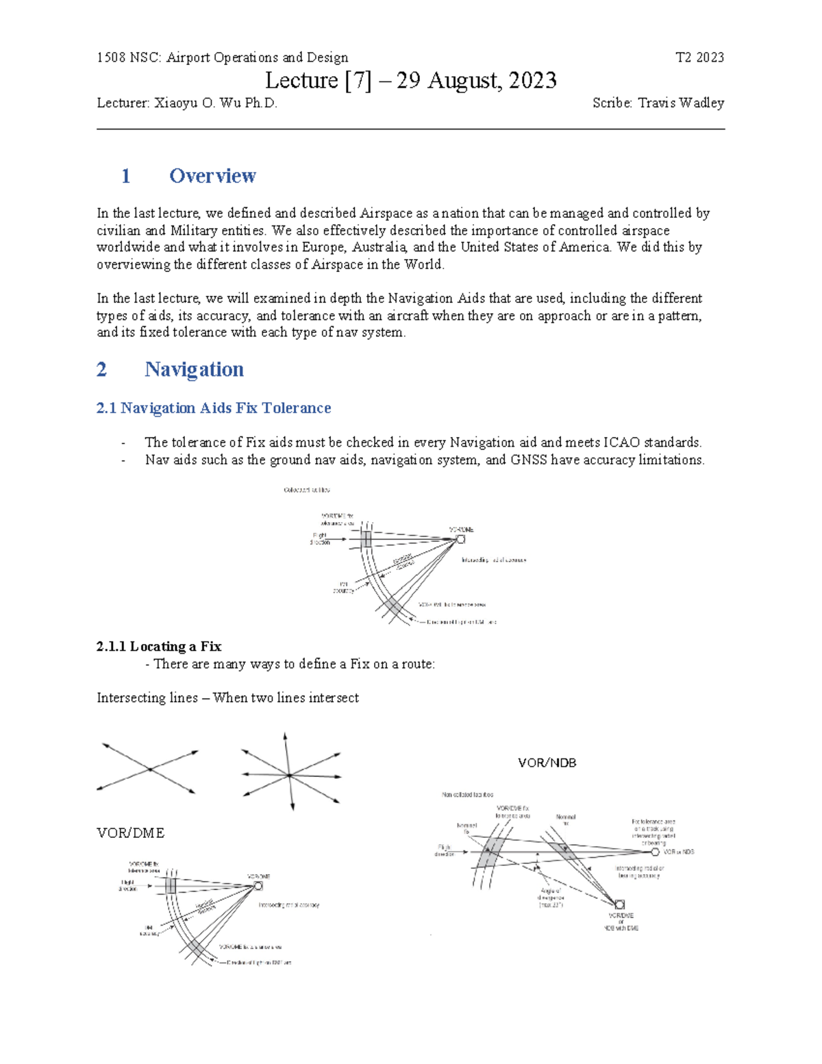 Week 6 Navigation Aids ttt 1508 NSC Airport Operations and Design