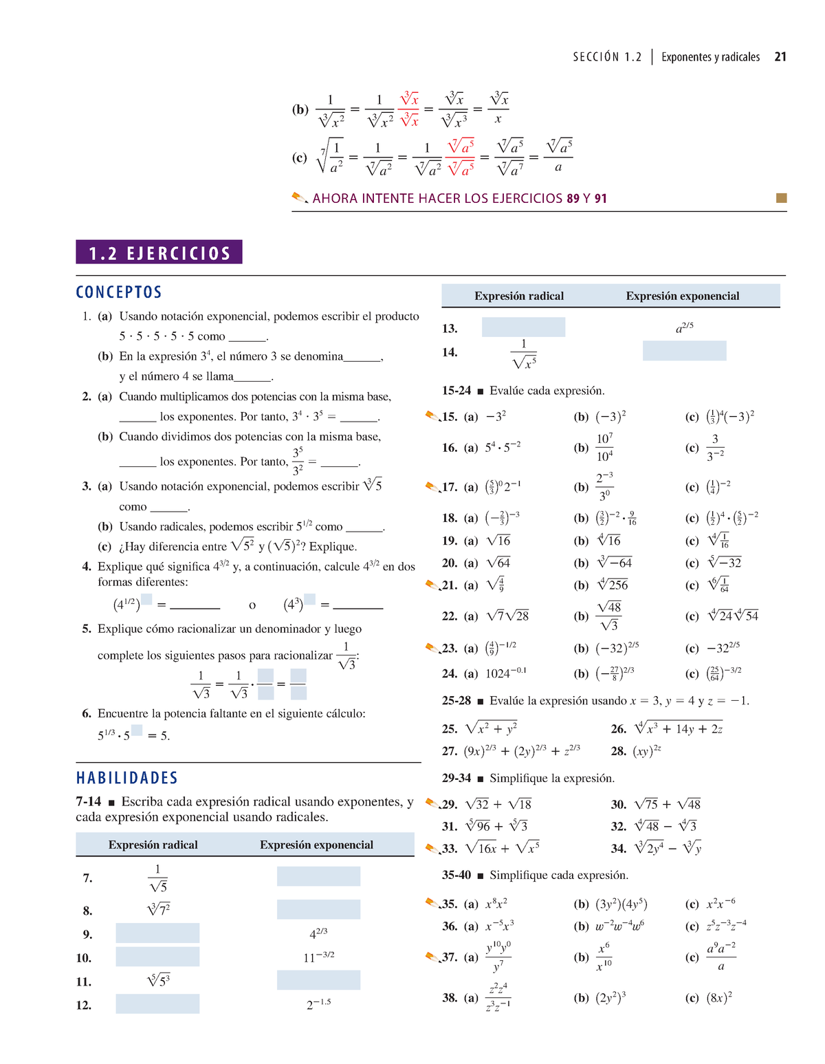 Ejercicios Para Practicar Matematicas Ddfv - SECCIÓN 1 1 1 (b) 1 B A2 3 ...