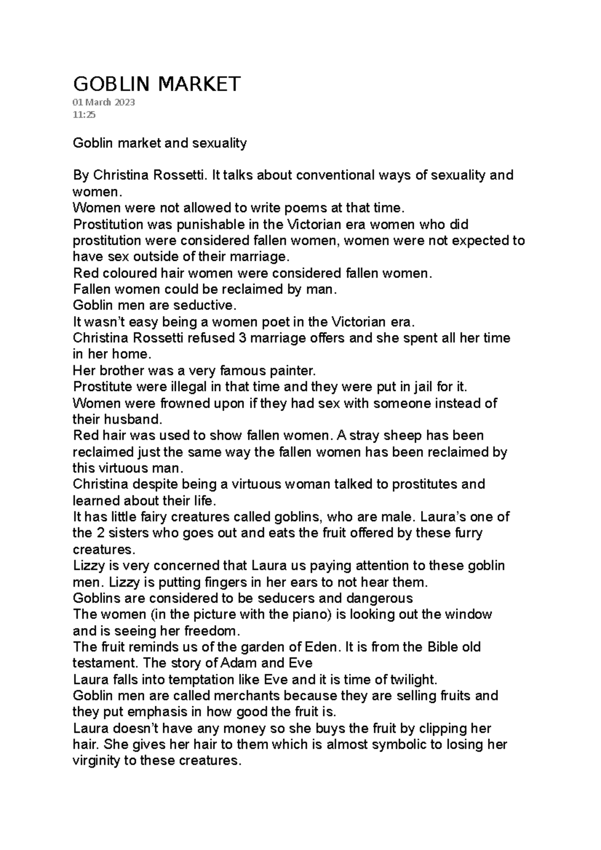 Goblin Market GOBLIN MARKET 01 March 2023 11 Goblin market and