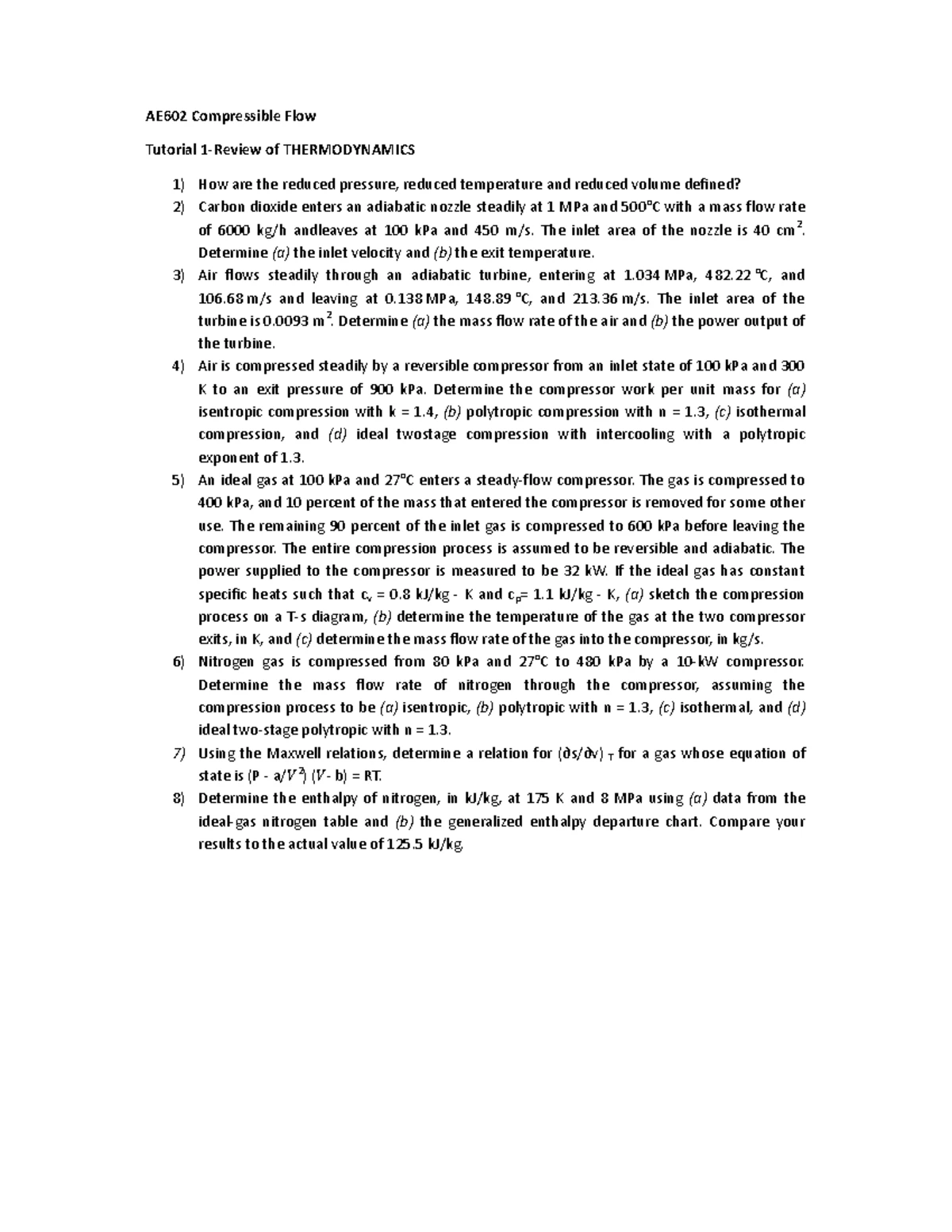 CFD TDMA Algorithm - Tridiagonal Matrix Algorithm A. Salih Department ...