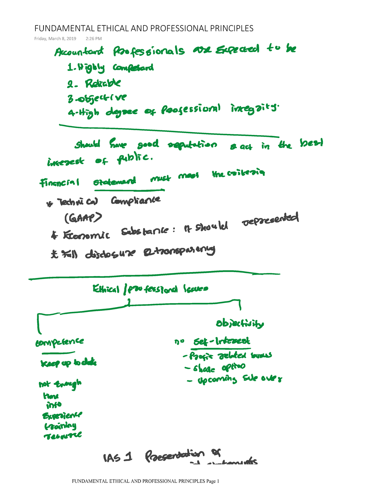 SBR EXAM Capsule - SBR notes - StuDocu