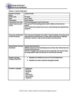 ELM-315 Benchmark - Candice Knibb ELM-315 Planning Reading Instruction ...