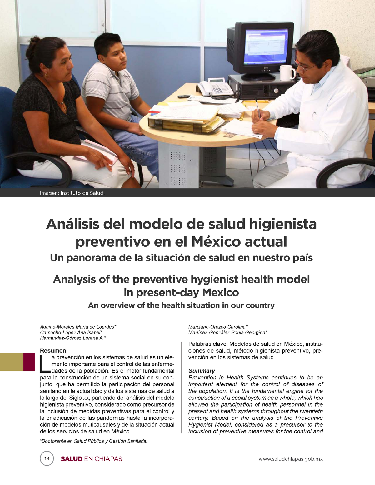 Modelo higienista de salud - Salud Publica - UV - Studocu