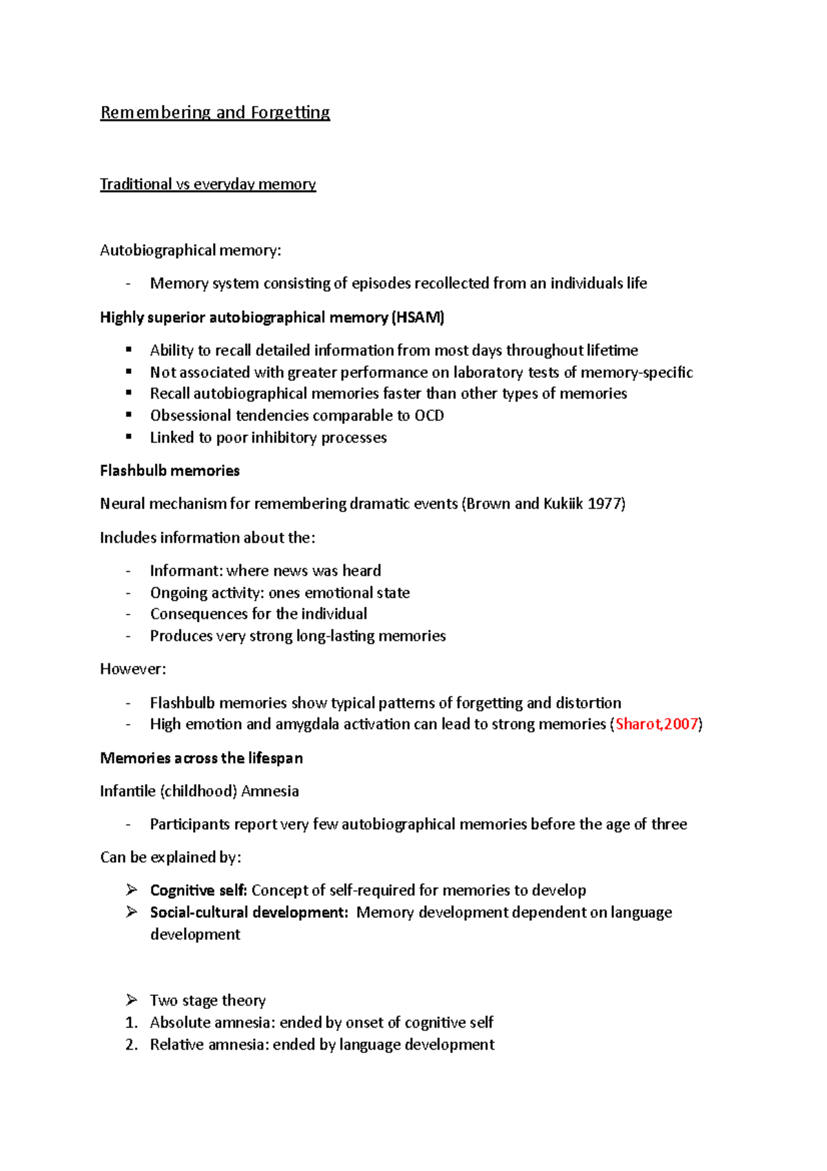 Rememberring and Remembering and Traditional vs