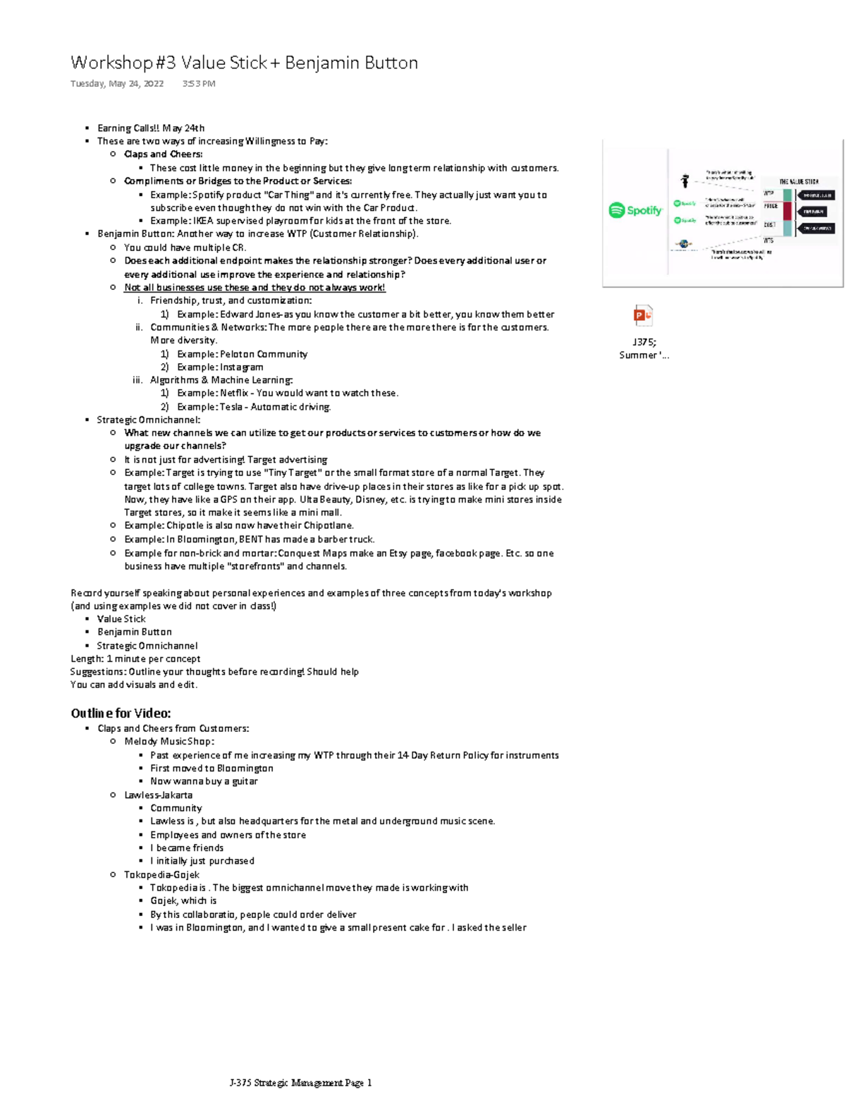 3 Value Stick + Benjamin Button Earning Calls!! May 24th