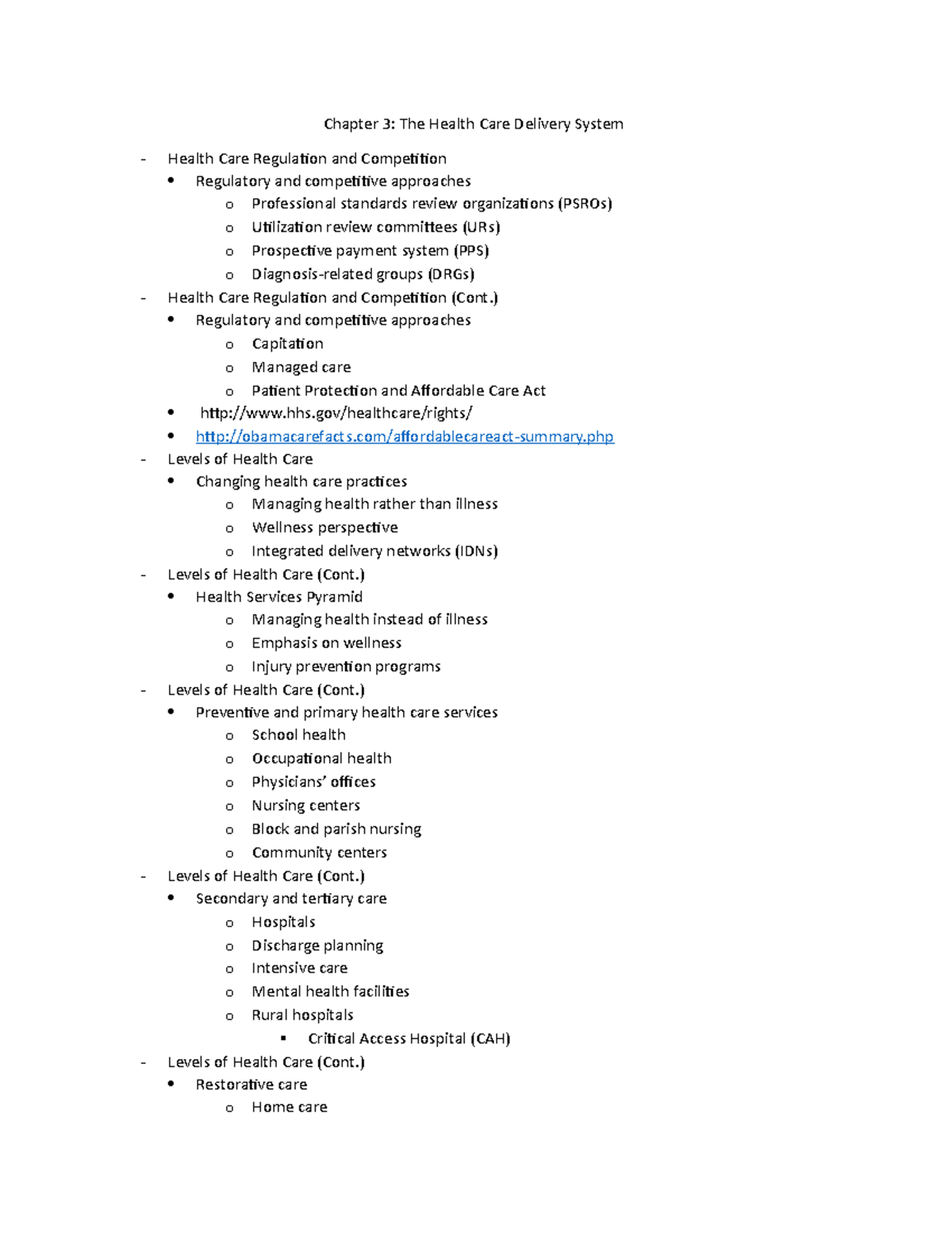 chapter-3-the-health-care-delivery-system-chapter-3-the-health-care