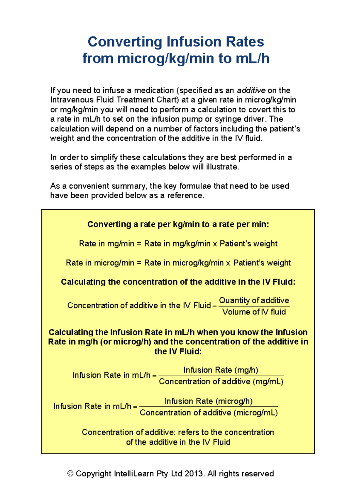 micro-kg-min-to-m-l-h-med-calc-converting-infusion-rates-from