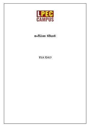Assessment 3 - Task 2 - Evaluation Form - Appendices Appendix B: Staff ...