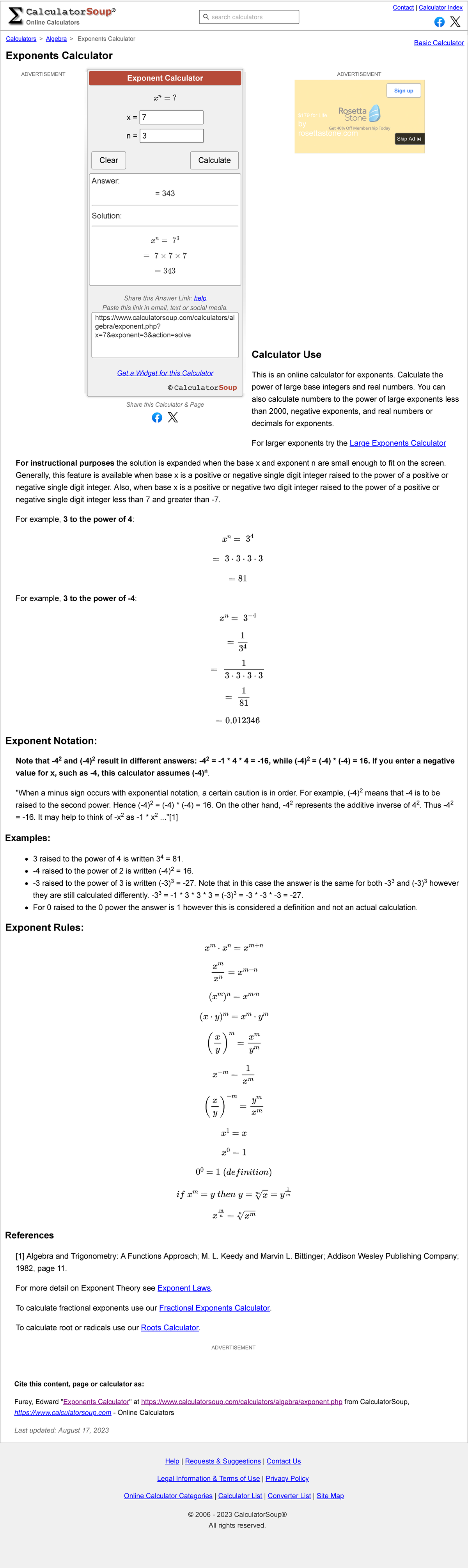 Exponents Calculator 56rtghjkjhgfrdewertyuioiuyt Basic Calculator