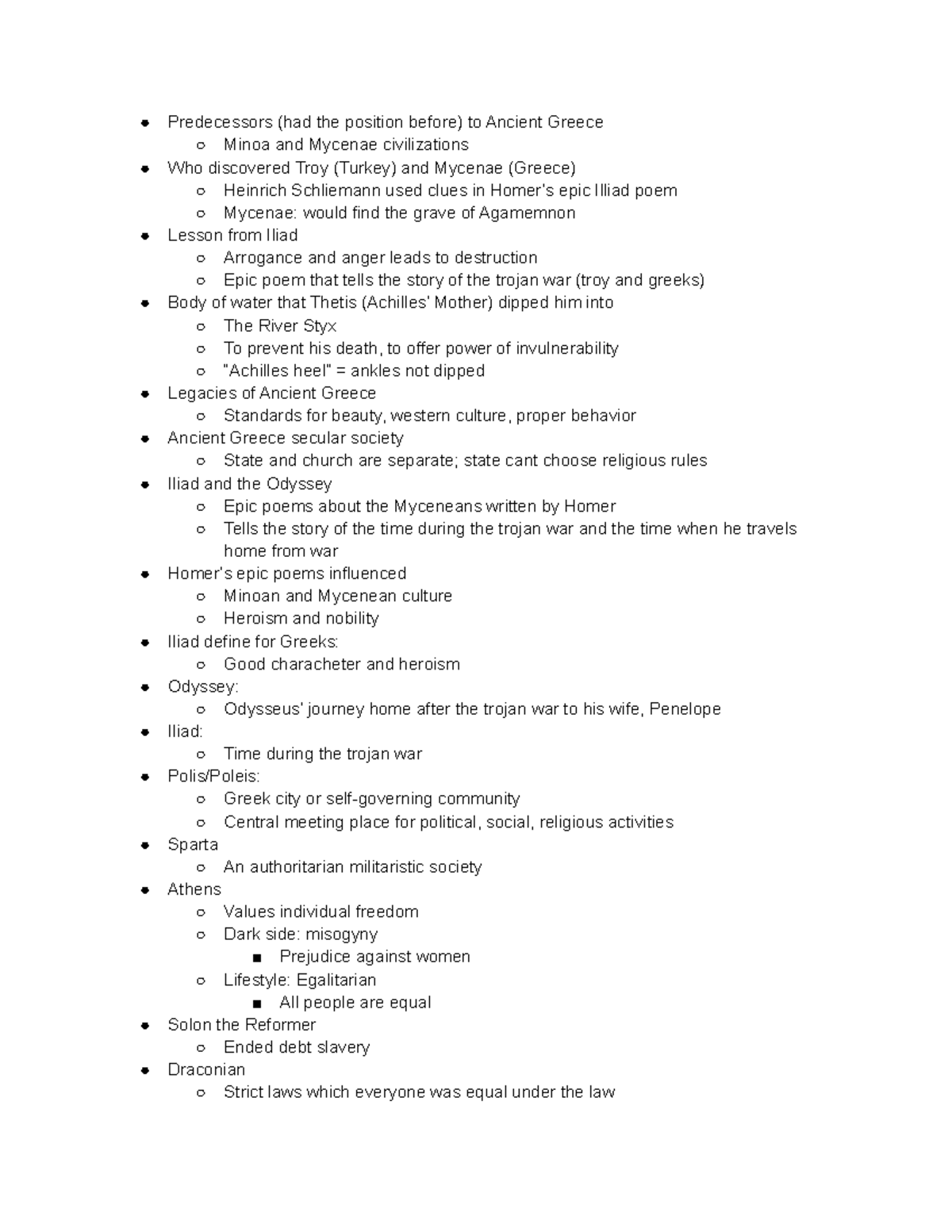 WOH Exam 2 - History of Civilization 1 Exam 2 Study Guide Teacher ...