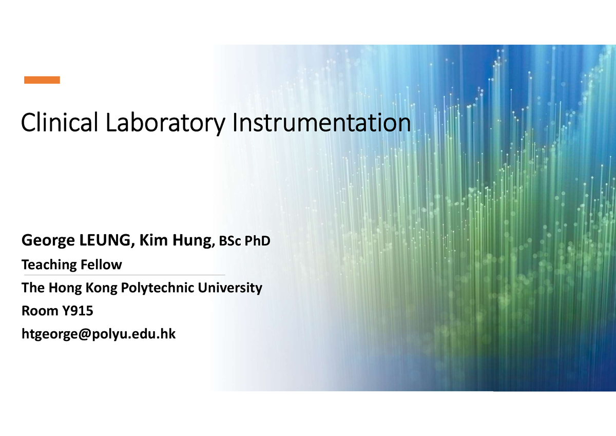 clinical-laboratory-instrumentations-l1-basic-theories-of