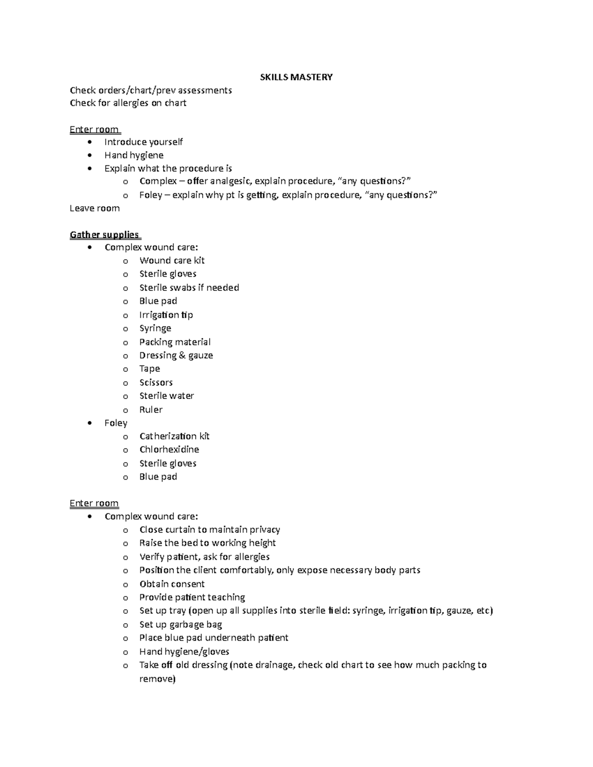 Skills Mastery - Grewal G - SKILLS MASTERY Check orders/chart/prev ...