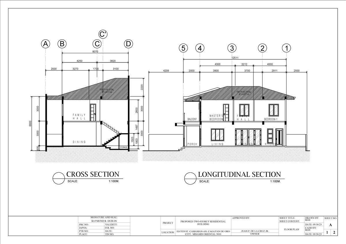 QS AREA 4 - QUANTITY SURVEYING CALCULATION OF AREA RESIDENTIAL HOUSE ...