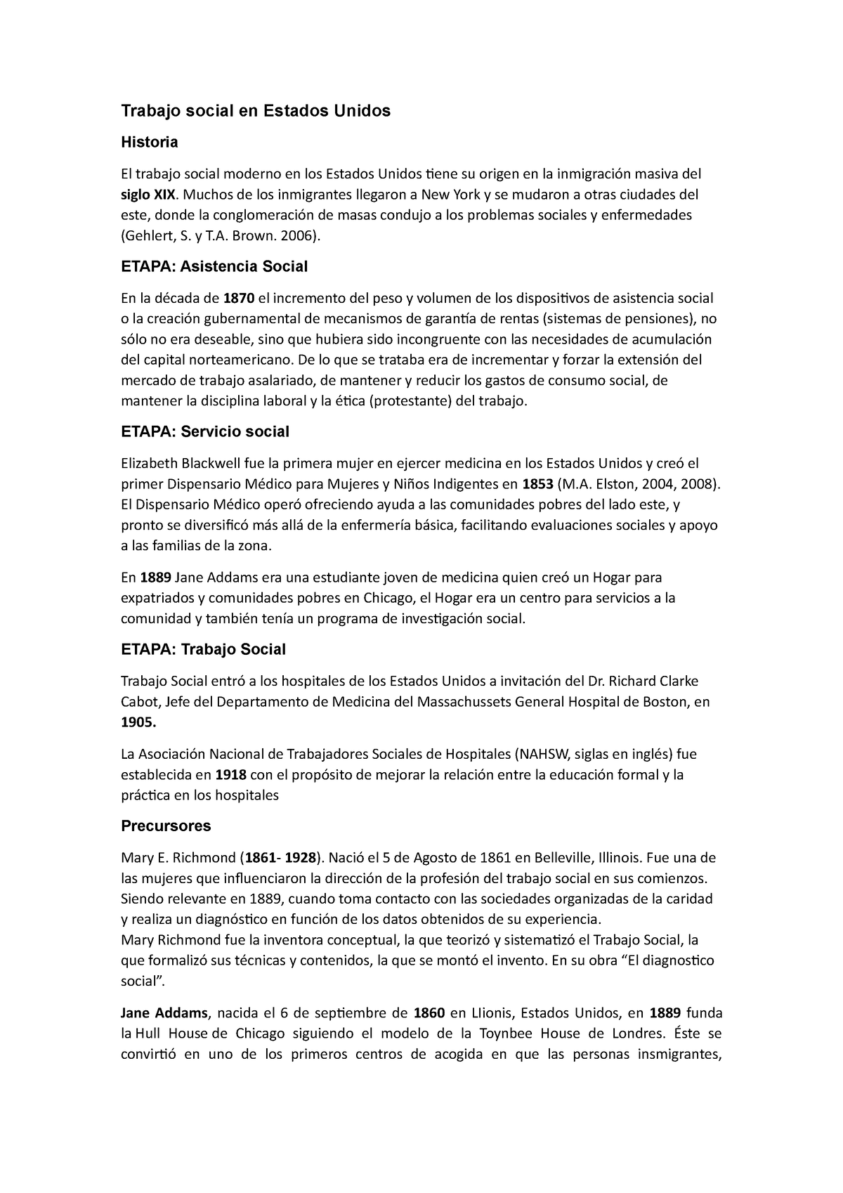 Trabajo Social En Estados Unidos Trabajo Social En Estados Unidos Historia El Trabajo Social 4934