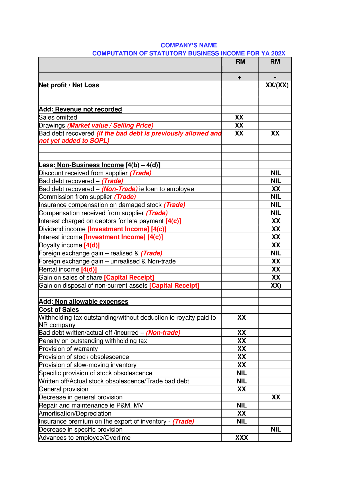 format-company-tax-company-s-name-computation-of-statutory-business