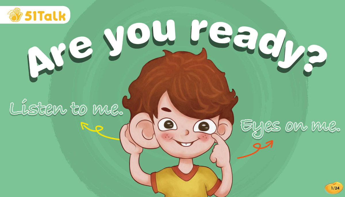 Lesson 5 Books and Bags - grammar - 51Talk Are you ready? Listen to me ...