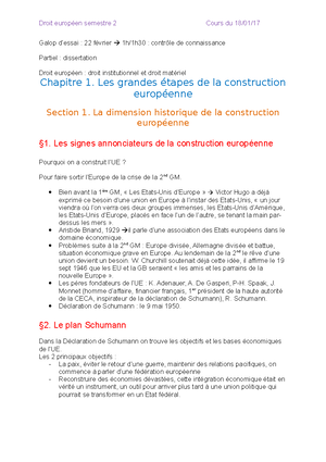 Chapitre 1 - Droit - Notes de cours 1 - Chapitre 1 : Présentation du ...