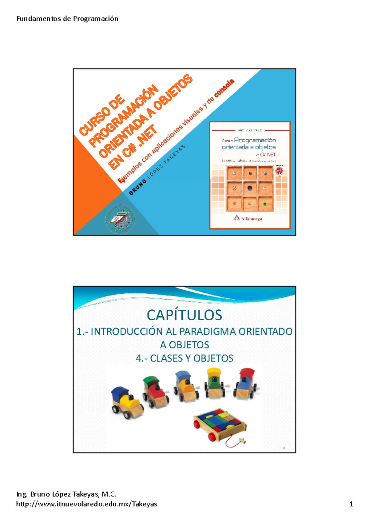 Clases Y Objetos - Fundamentos De Programación - Tec de Madero - Studocu