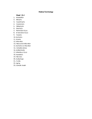 Final Exam Study Guide Pathophysiology pt 1 - Final Exam Study Guide ...