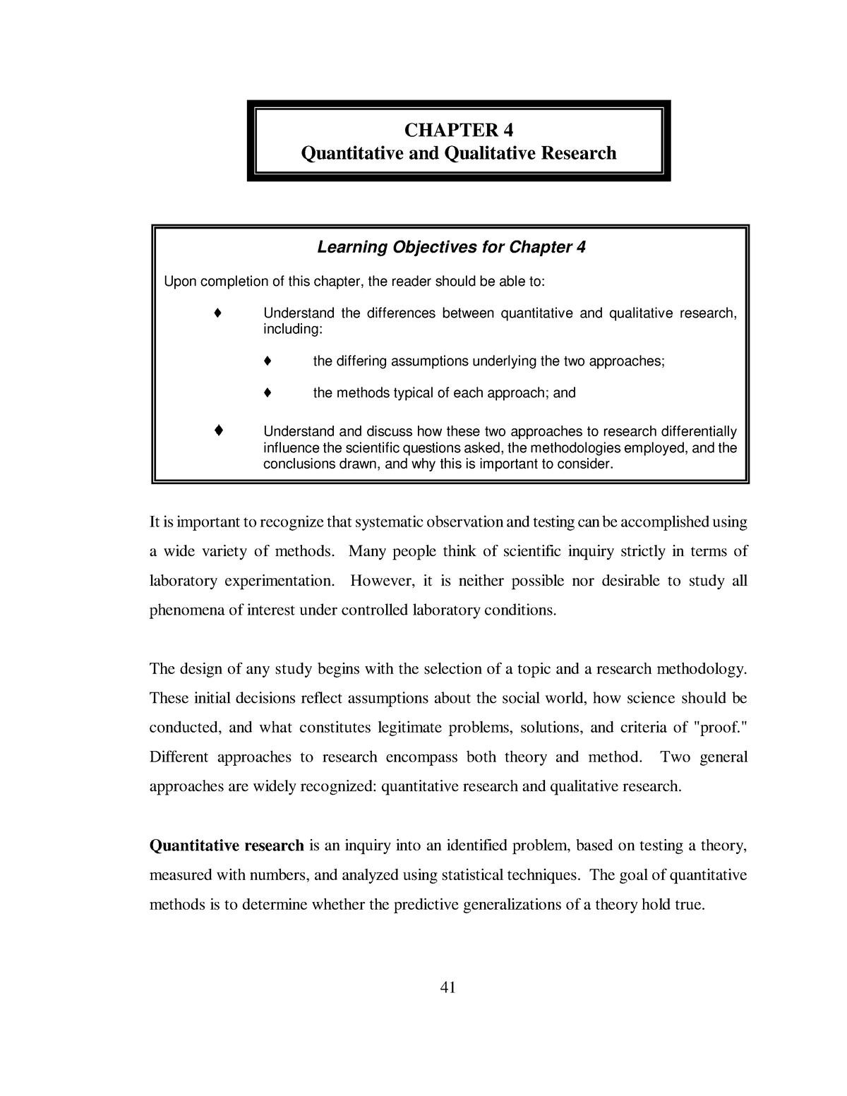 chapter 4 quantitative research sample pdf