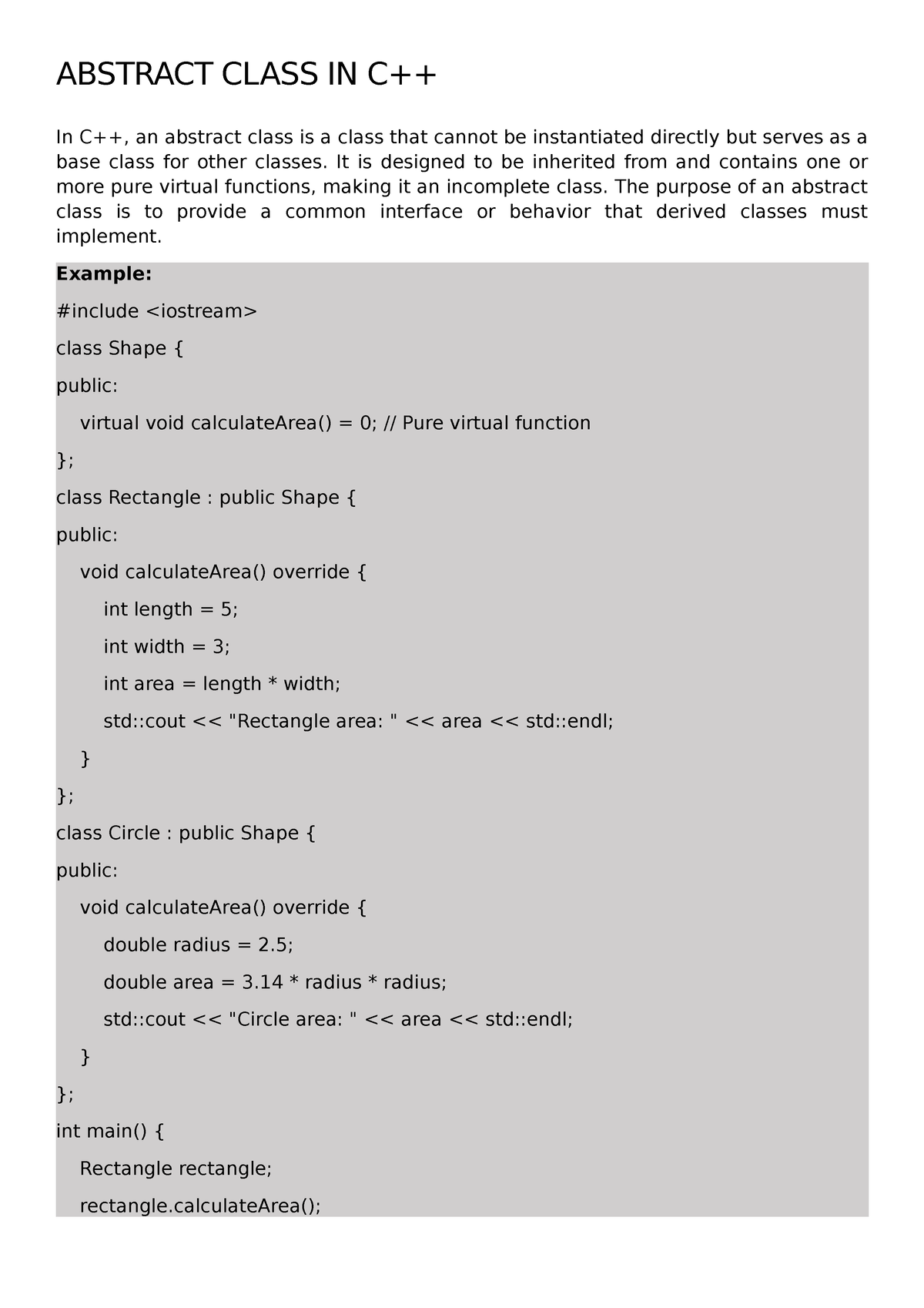 abstract-class-in-c-abstract-class-in-c-in-c-an-abstract-class