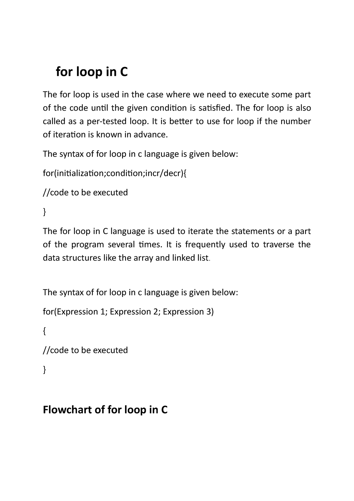 for-loop-in-c-useful-for-any-purpose-for-loop-in-c-the-for-loop-is-used-in-the-case-where-we