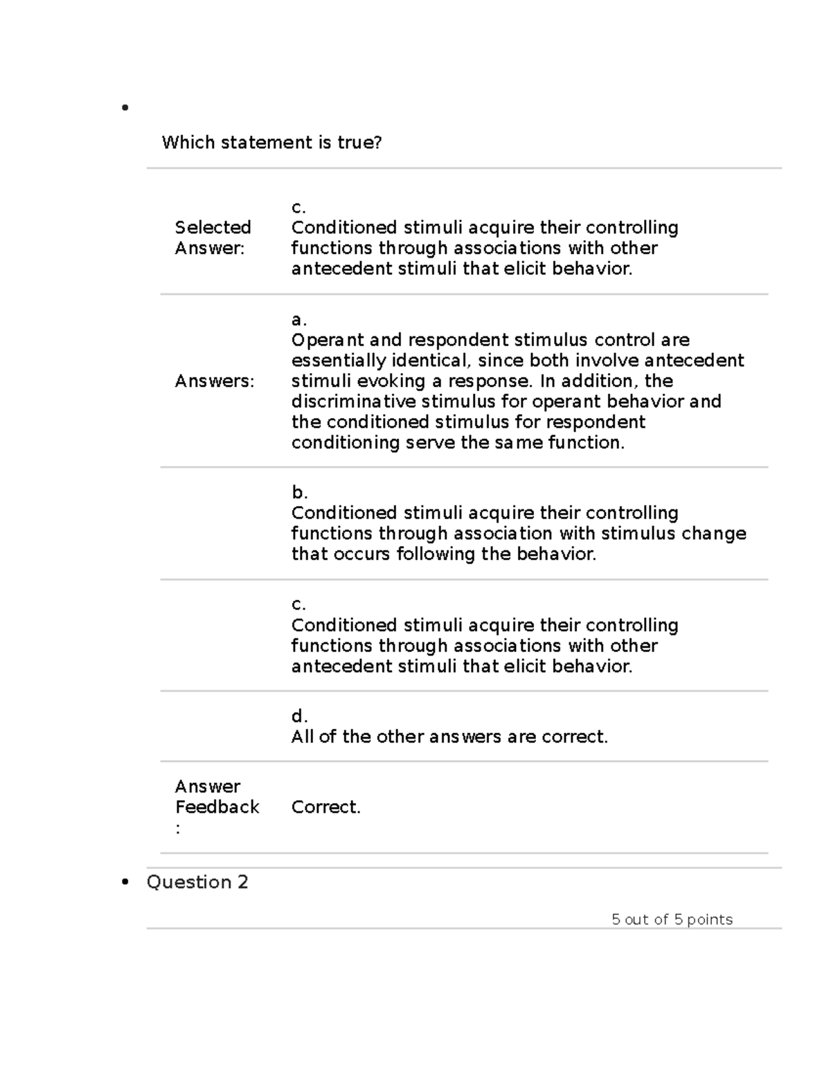 7713 quiz 4 - This is a unit 4 quiz that discusses teaching skills in ...