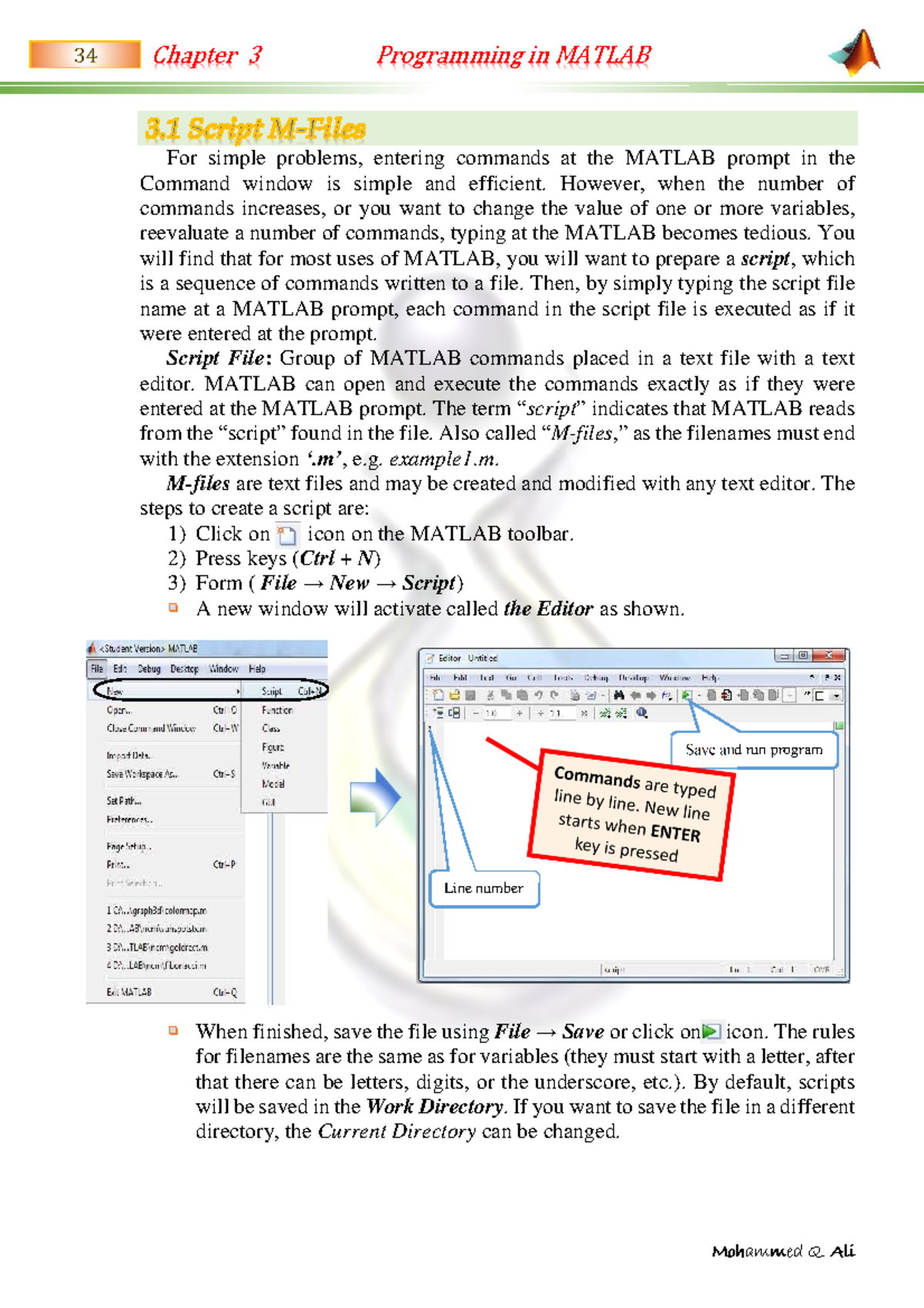 23665 Programming المرحلة الثانية - For simple problems, entering ...