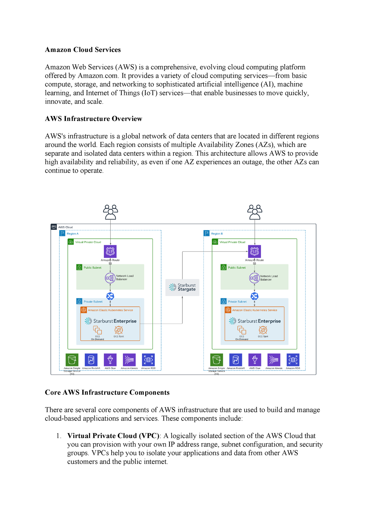 Amazon Cloud Services - Amazon Cloud Services Amazon Web Services (AWS ...