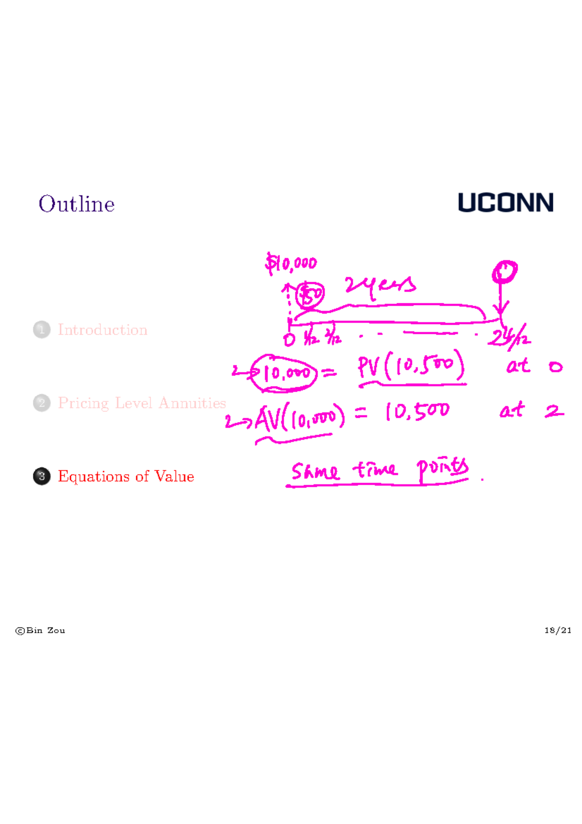 [Sep. 24, Part 1] Equations of value, Linear programming, operations ...